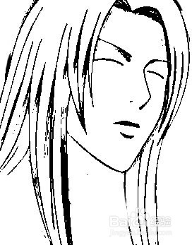 简笔画-如何画Q版人物银魂东城步的简笔画