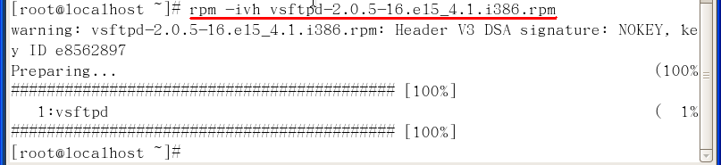 Linux系统下ftp本地用户