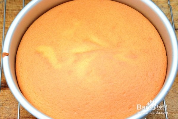 家庭简易制作健康卫生的精美小蛋糕，水果蛋糕