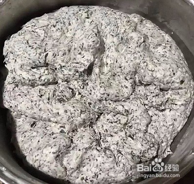 艾草粑粑的做法