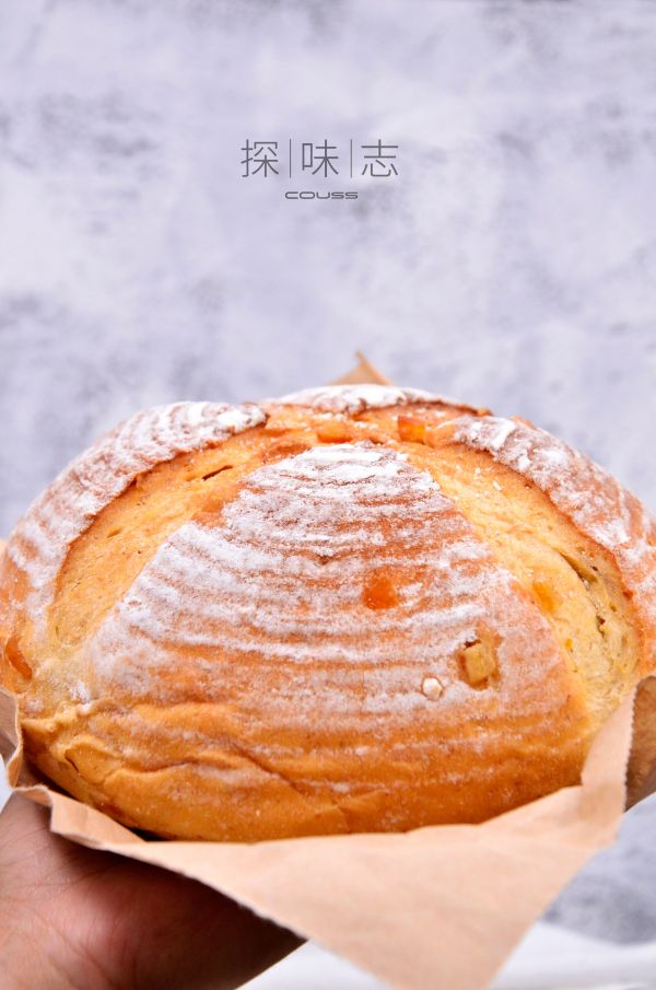 全麦橙香软欧包