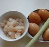 鲜美扇贝加营养鲜蛋