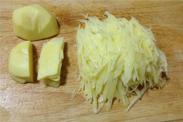 干焙洋芋丝怎么做