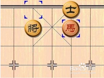 象棋残局的练习：[5]单马擒单士