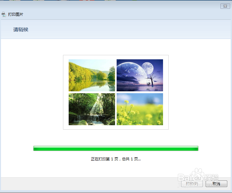 如何将多张图片打印在一张A4纸上？