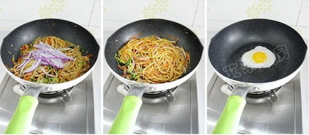 好吃的炒面自己做------蔬菜炒面