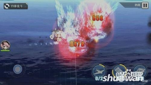 碧蓝航线手动战斗怎么操作