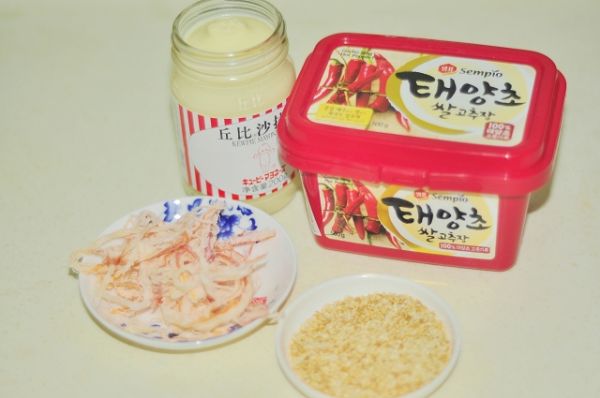 韩式辣炒鱿鱼丝