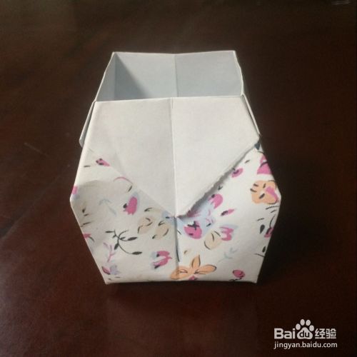 立体花瓶怎么折 百度经验 立体花瓶怎么折 百度经验
