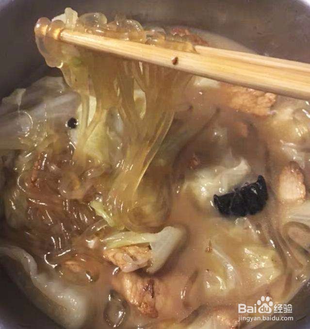 美味猪脚炖粉条