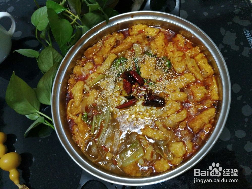 简单好吃的炝锅腐竹