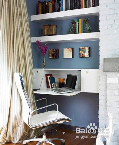 11个小个头书桌圆小户型书房梦