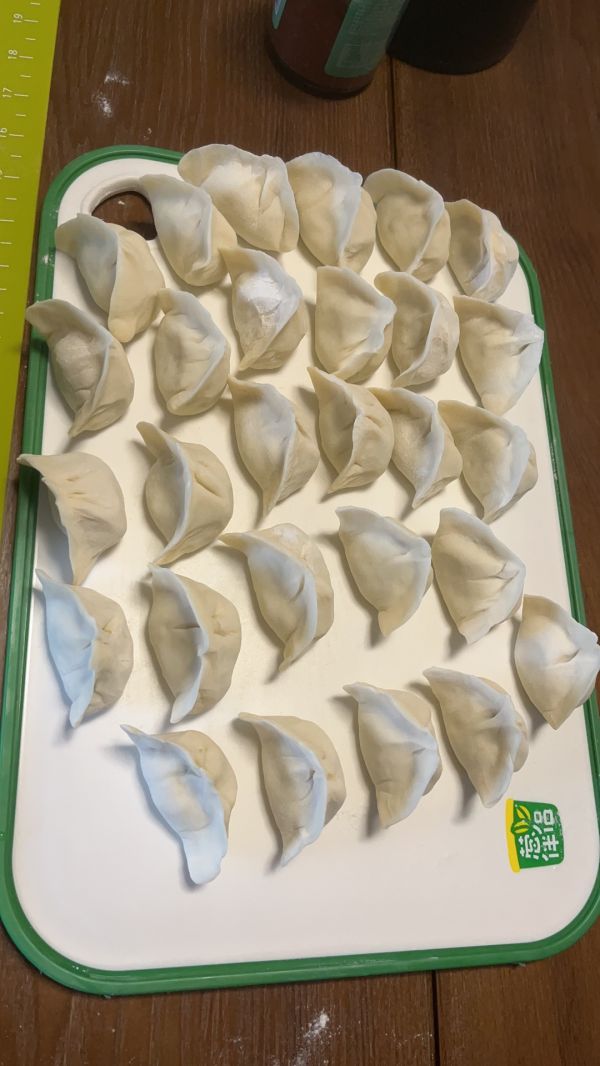 猪油渣白菜水饺