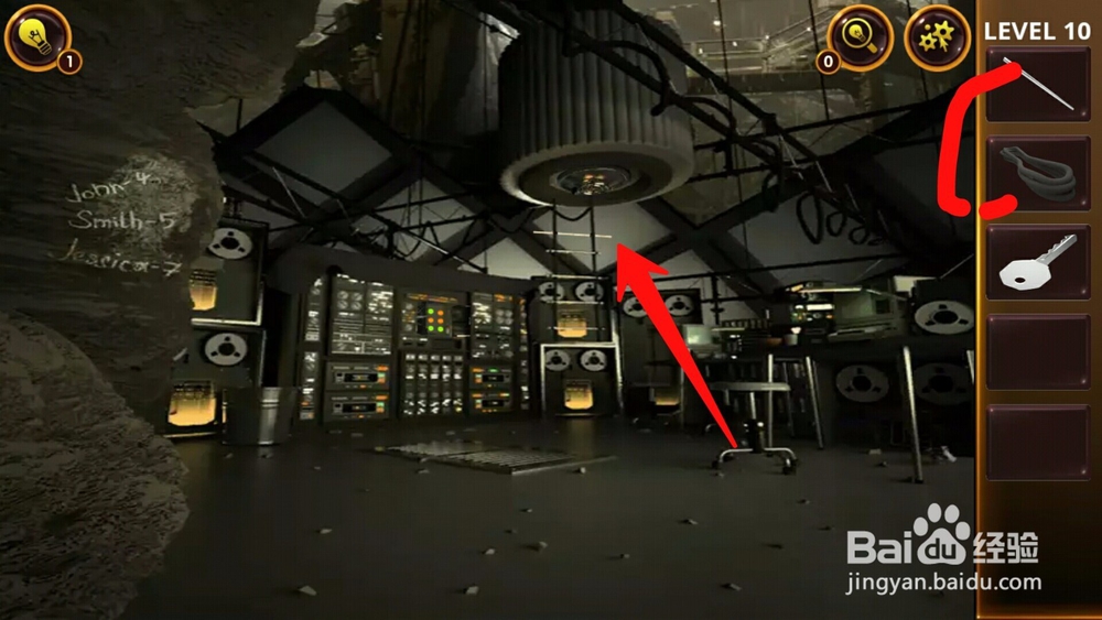 密室逃脱4逃出电影院第十关怎么过？