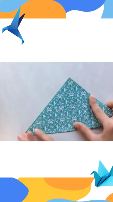 折纸千纸鹤怎么做？