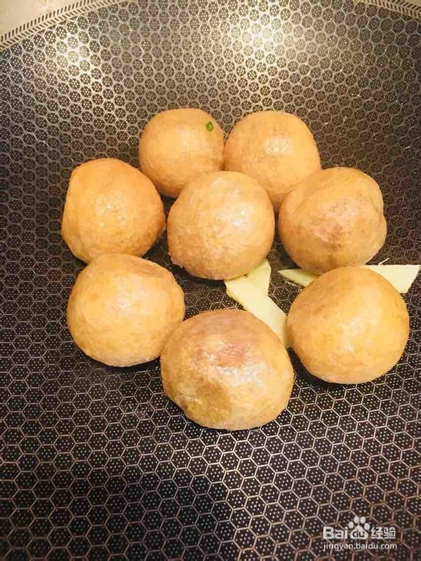 家庭版红烧油面筋塞肉