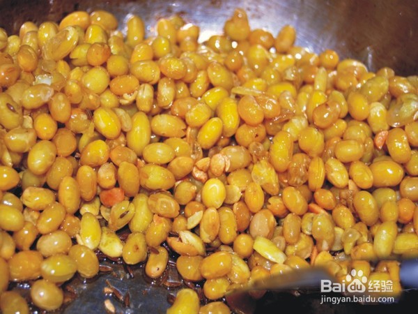 孜然香酥小黄豆的做法