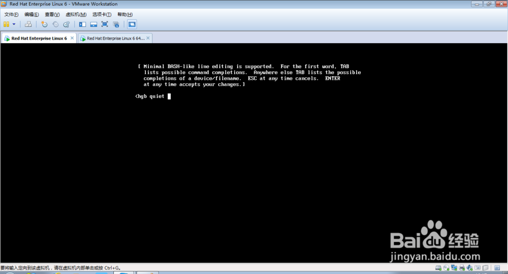 Rad Hat Enterprise LInux 6.5 忘记密码怎么办