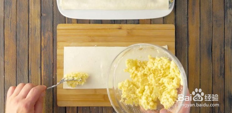 美味的4合1酥皮卷怎么制作?