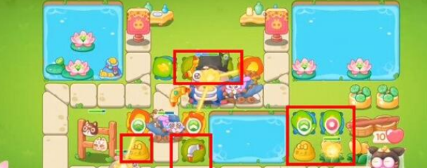 保卫萝卜4白萝卜传奇第34关攻略