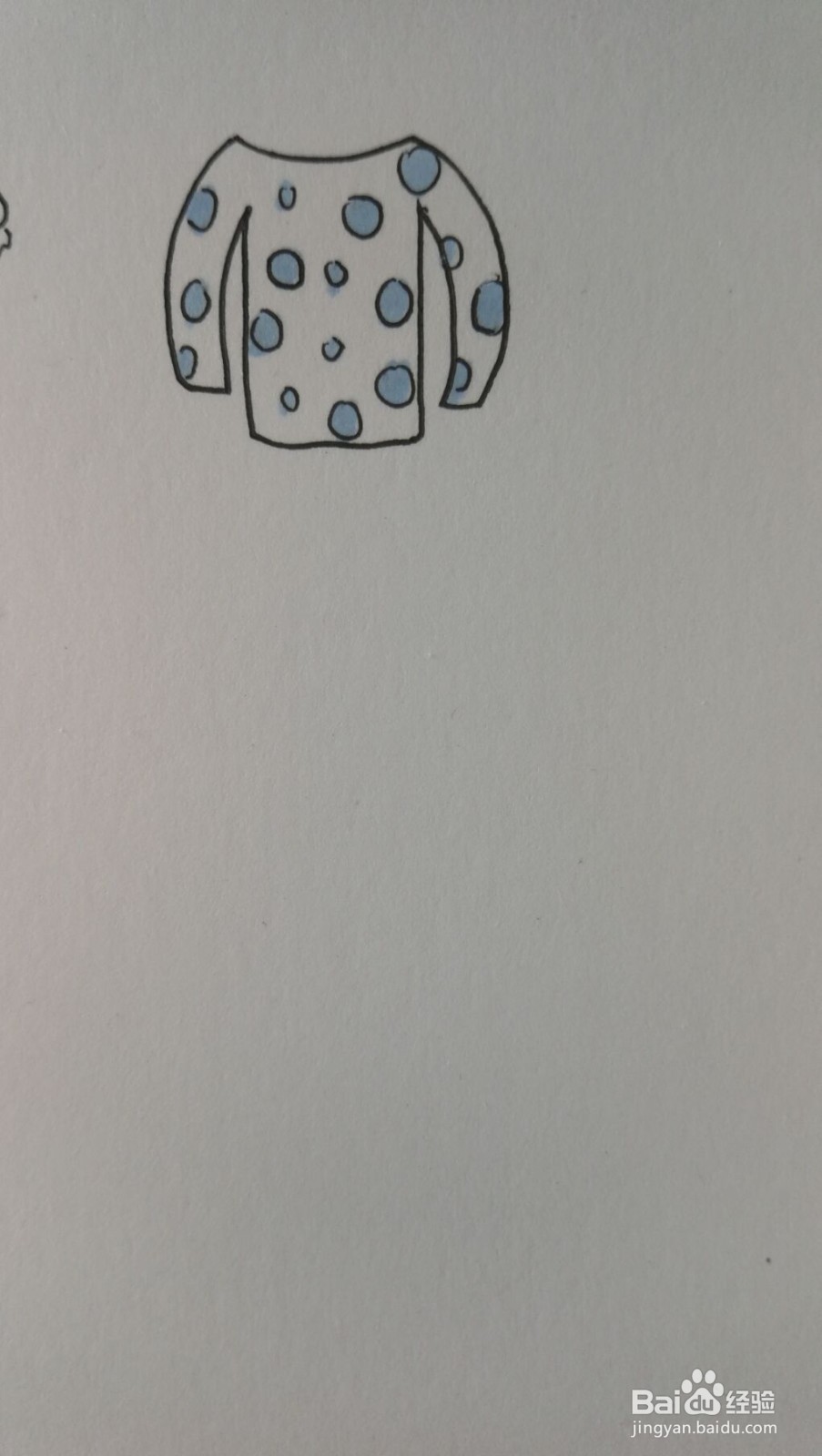 衣服的简笔画之画法三十五