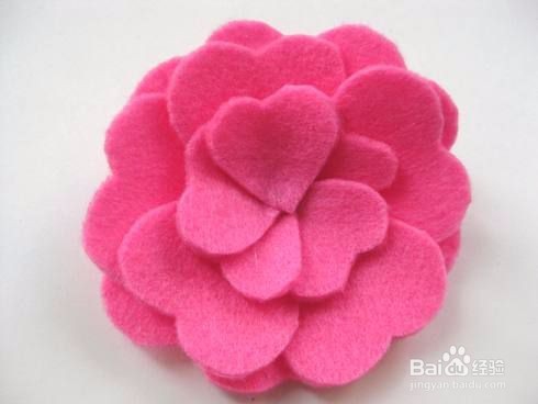 与孩子们一起制作美丽而容易的毛毡花