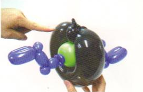 魔法气球造型系列之儿童脚踏车气球制作（上）