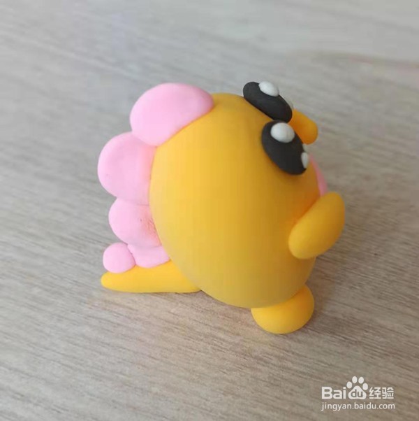 如何用轻黏土做一只肥嘟嘟的小恐龙