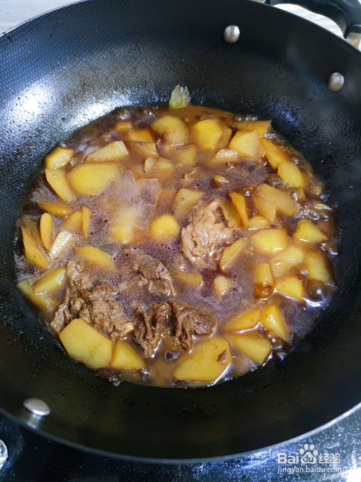 土豆烧牛肉炖牛肉的做法