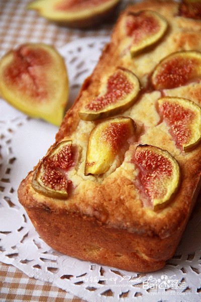 无花果蛋糕的做法