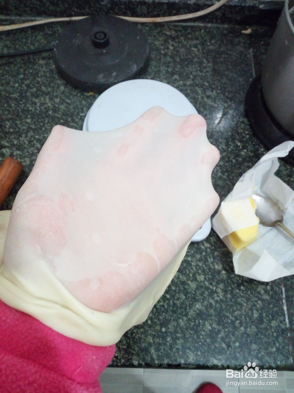 家庭制作甜面包