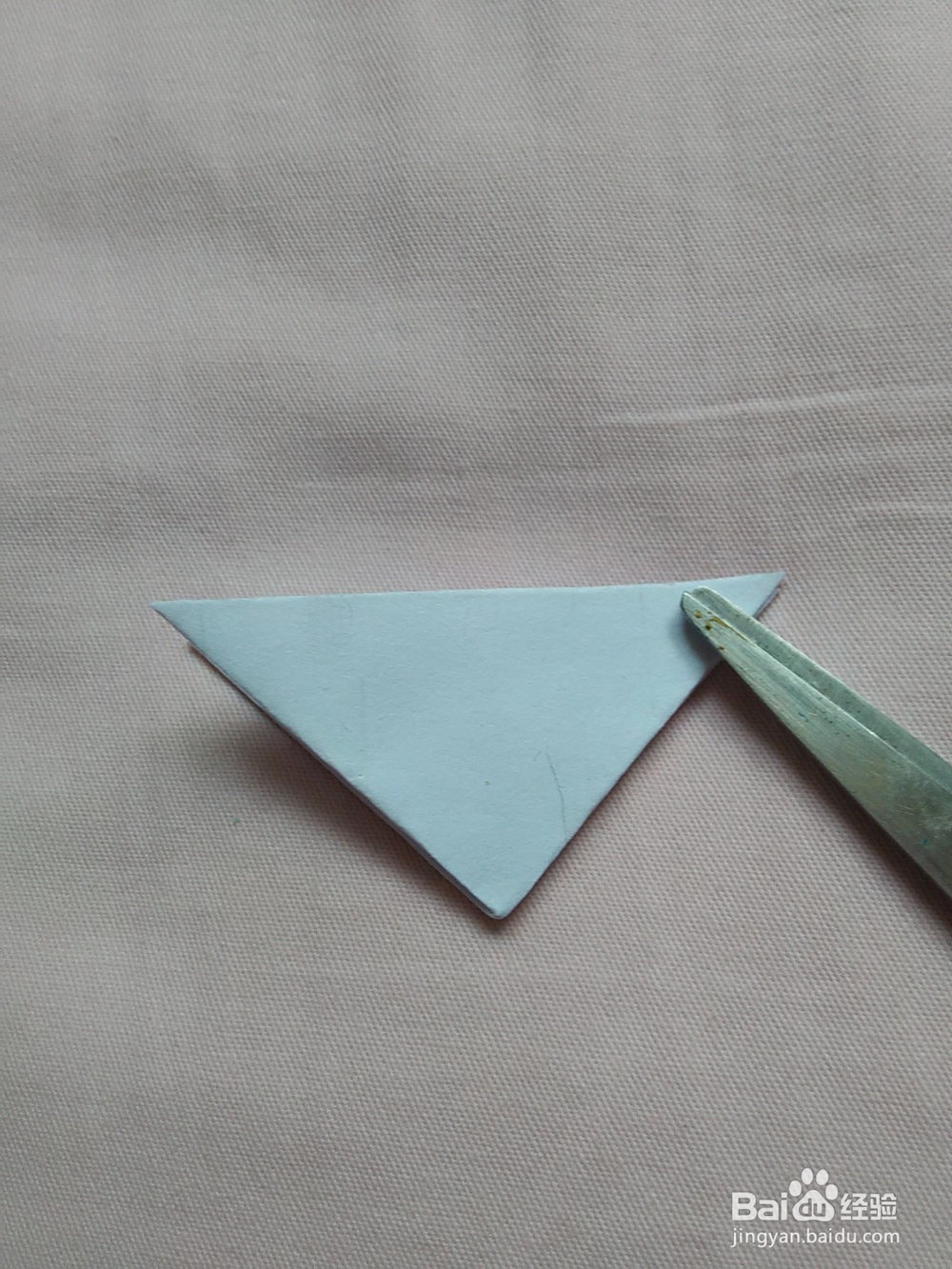 会爬山的小人怎么折