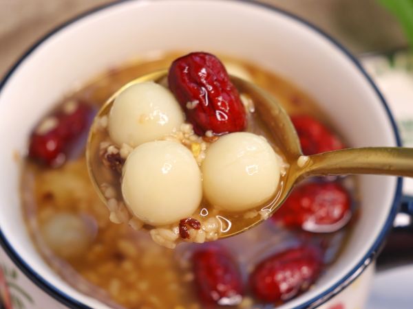 桂花酒酿小元宵