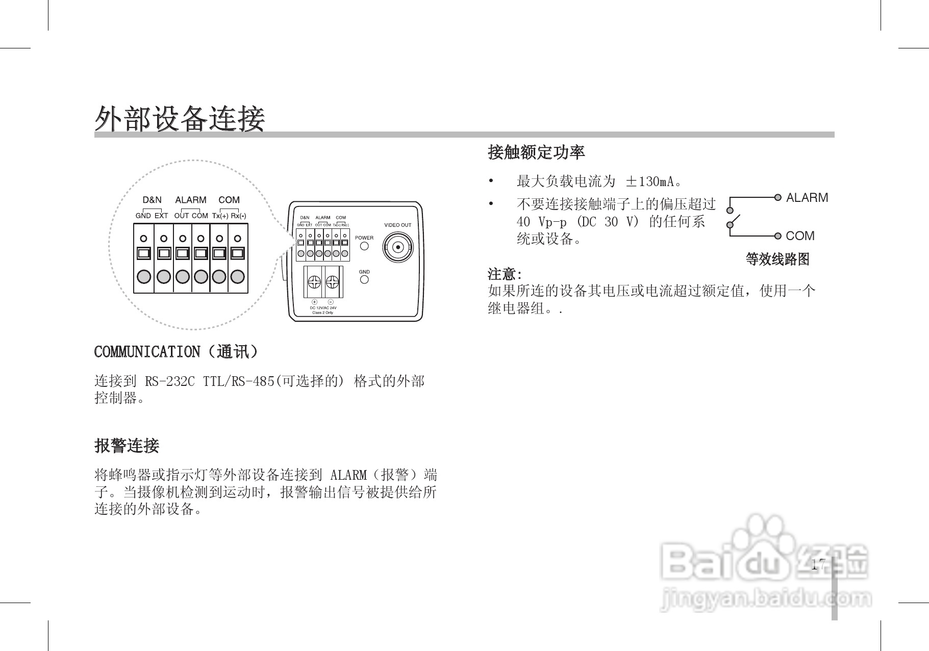 LG LS903/902/901彩色摄像机使用手册:[2]