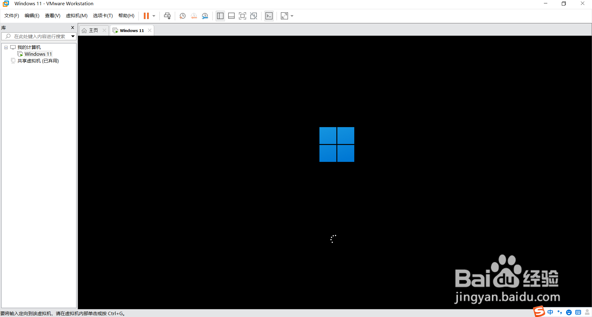 VMware Workstation 16 安装Windows 11