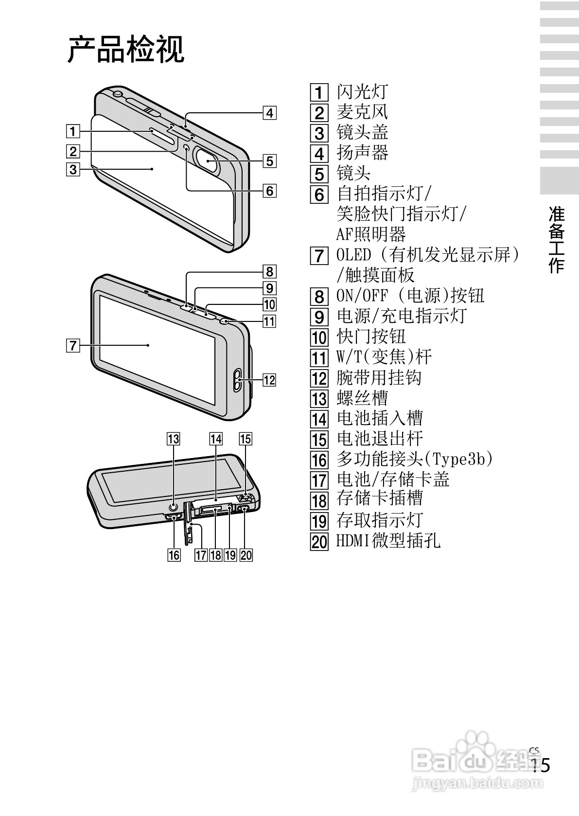 索尼DSC-TX66数码相机使用说明书:[2]