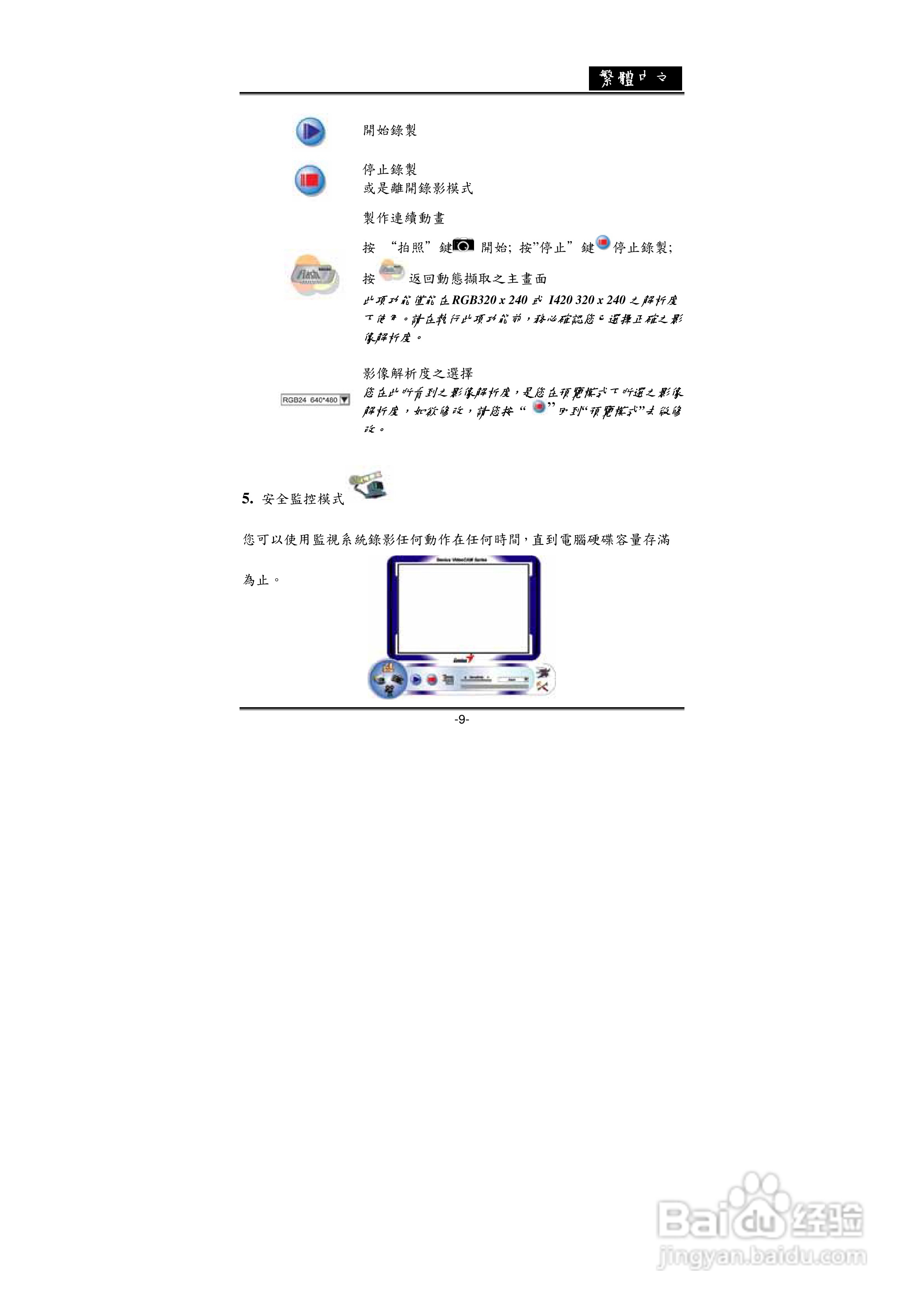 昆盈Video CAM EYE摄像头使用说明书