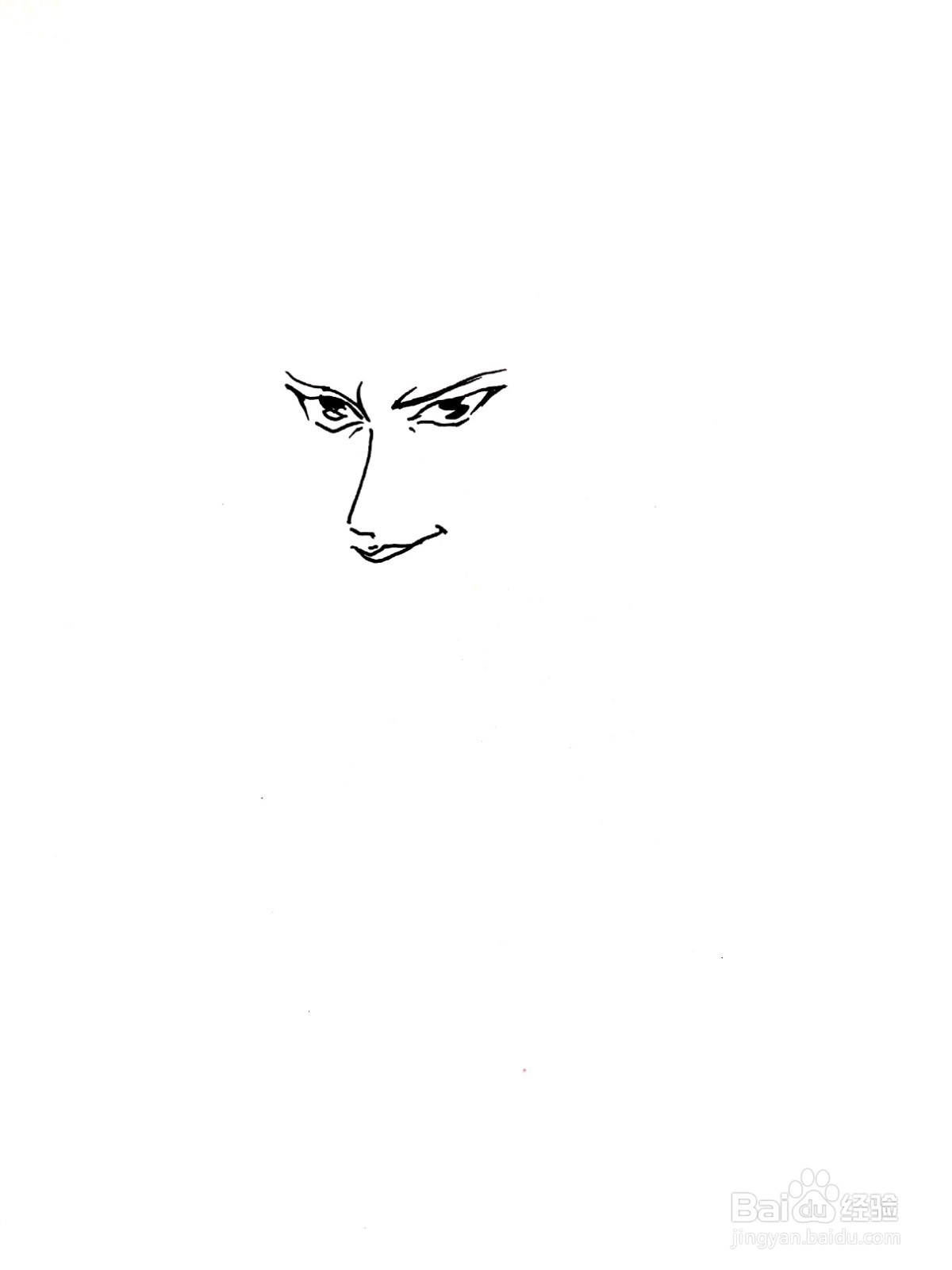 《网球王子》系列之迹部景吾简笔画