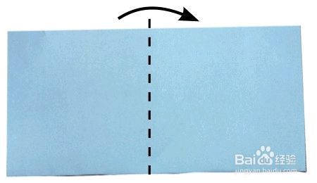 海蓝色热带鱼底折纸