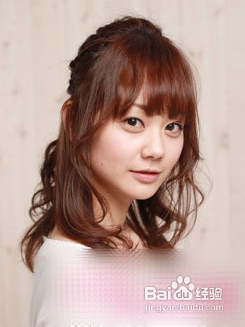 卷发小改造玩美编发变身甜美公主