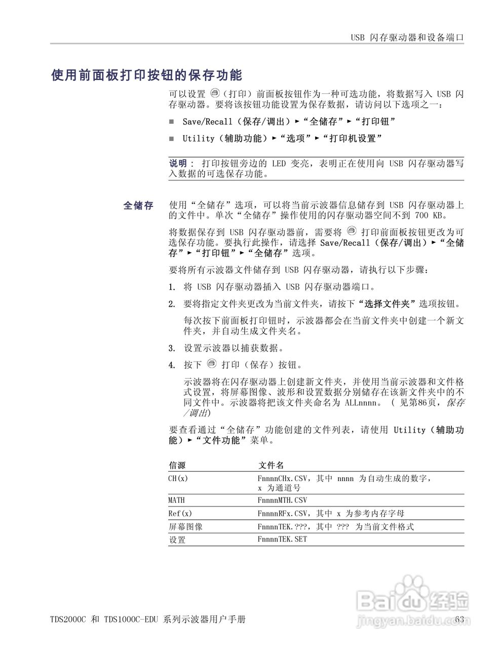 泰克TDS1012C-EDU数字存储示波器用户手册:[9]