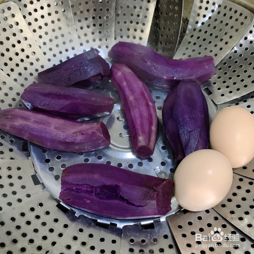 低脂的鸡肉紫薯片