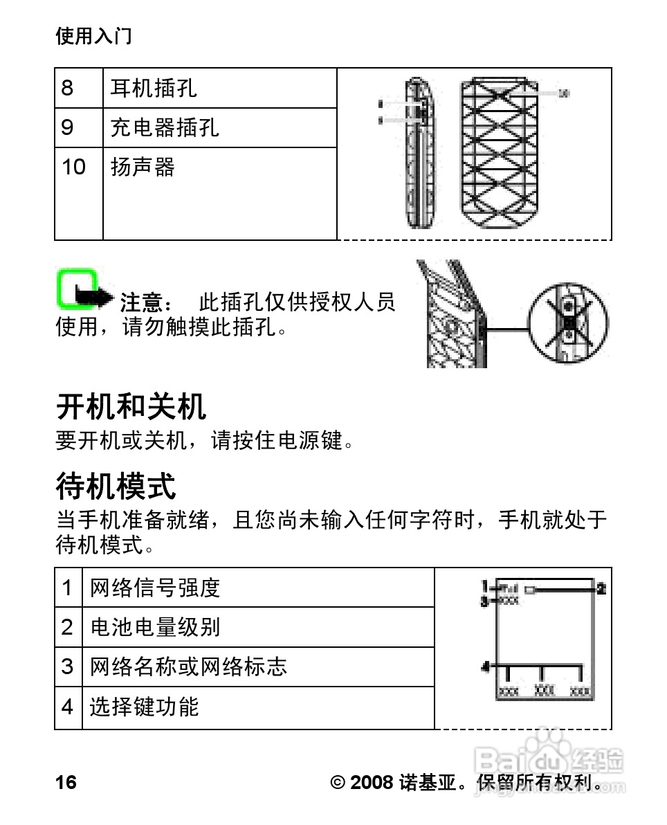 诺基亚Nokia 7070手机使用说明书:[2]