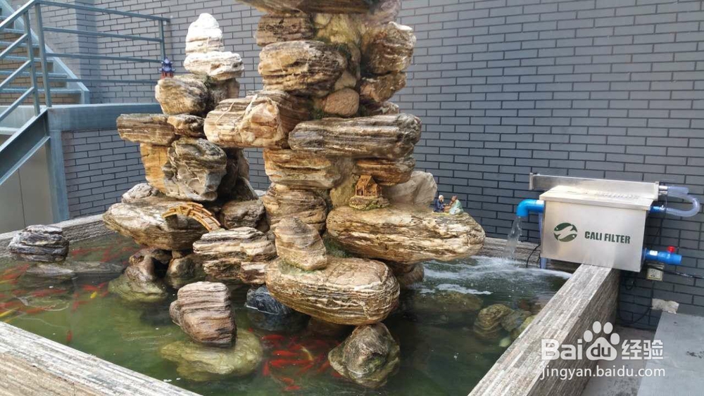 庭院景观鱼池过滤器