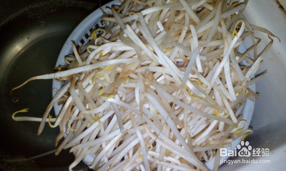 美味家常菜——豆芽炒粉丝
