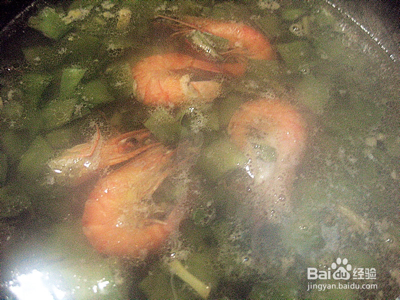 海鲜美味卤面——梅豆鲜虾卤面