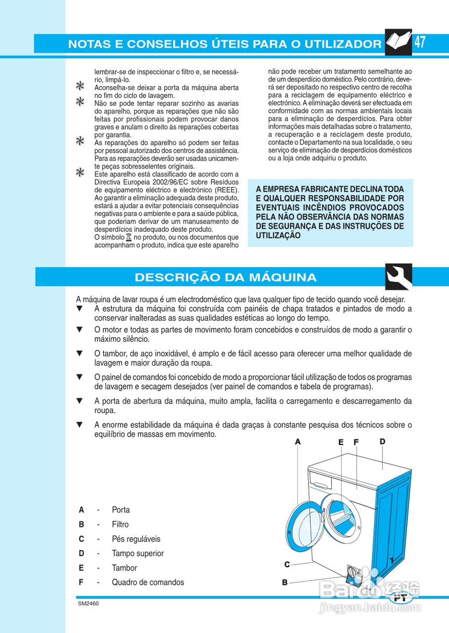 意大利Nardi LVASE型嵌入式洗衣干衣机说明书:[5]