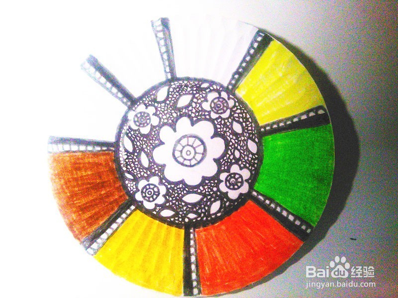 家居墙上小挂饰——文艺复古彩笔画