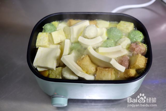 金汤白菜豆腐鱼丸的制作方法