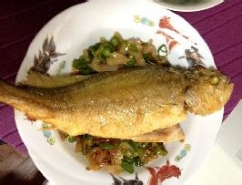 洋葱烧黄花鱼做法介绍
